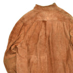 1960's~ NUBUCK LEATHER PULLOVER SHIRTS...