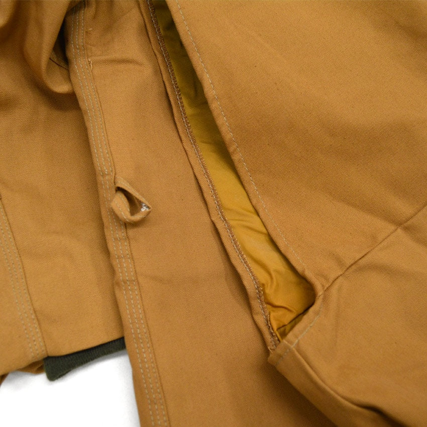 1970's~ DEADSTOCK CARHARTT BROWN DUCK HUNTING COAT...M