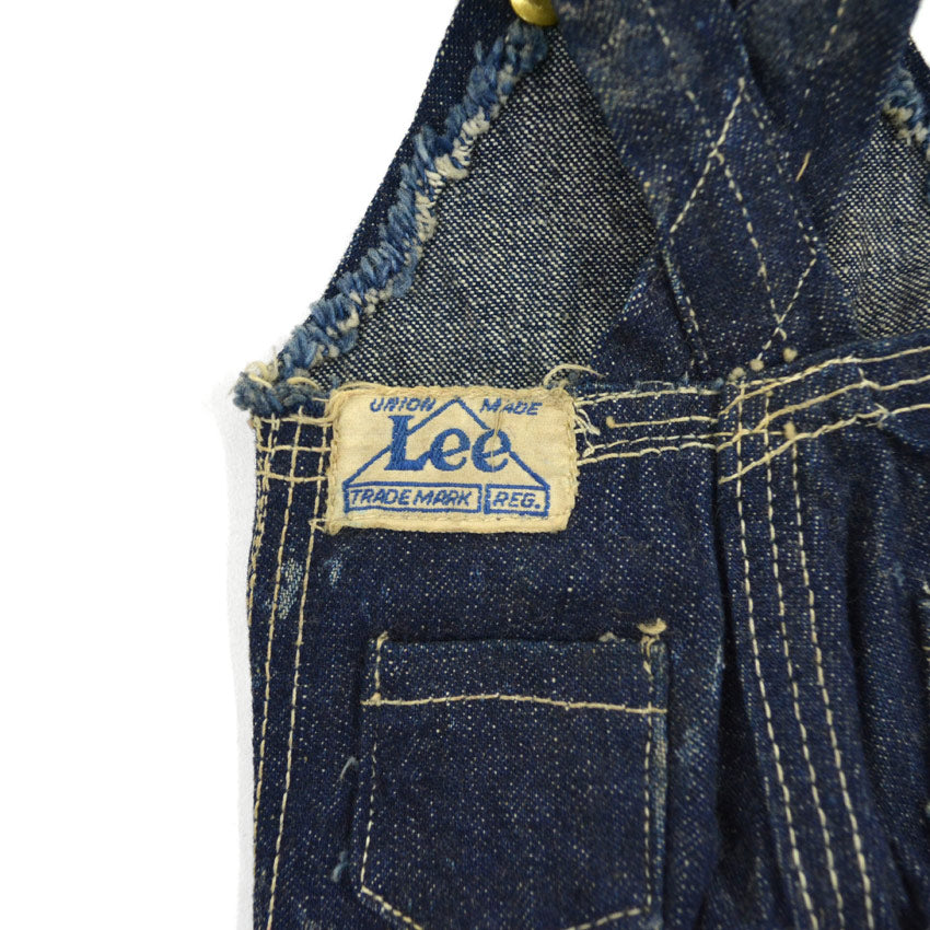 1920's~ Lee SALESMAN SAMPLE DENIM OVERALL...