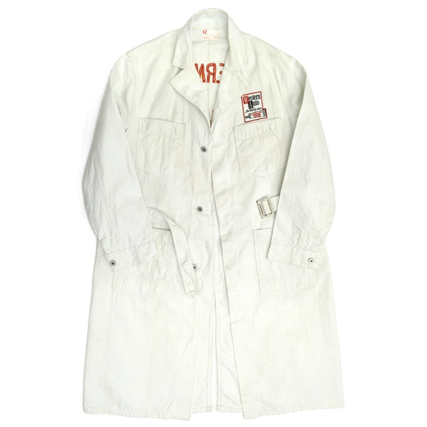1950's INDUSTRIAL UNIFORM CO. WESTERN AUTO SERVICE COAT... 42