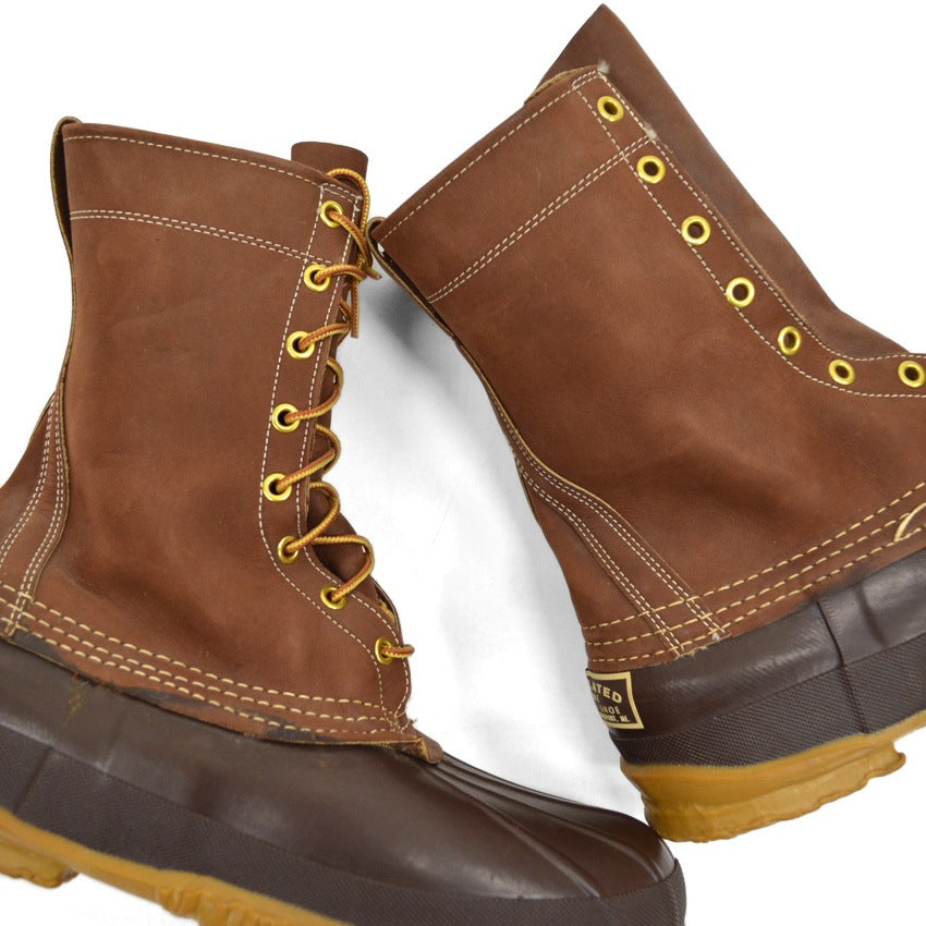 1960s LL Bean cursive tag Bean Boots Mint ... 8D