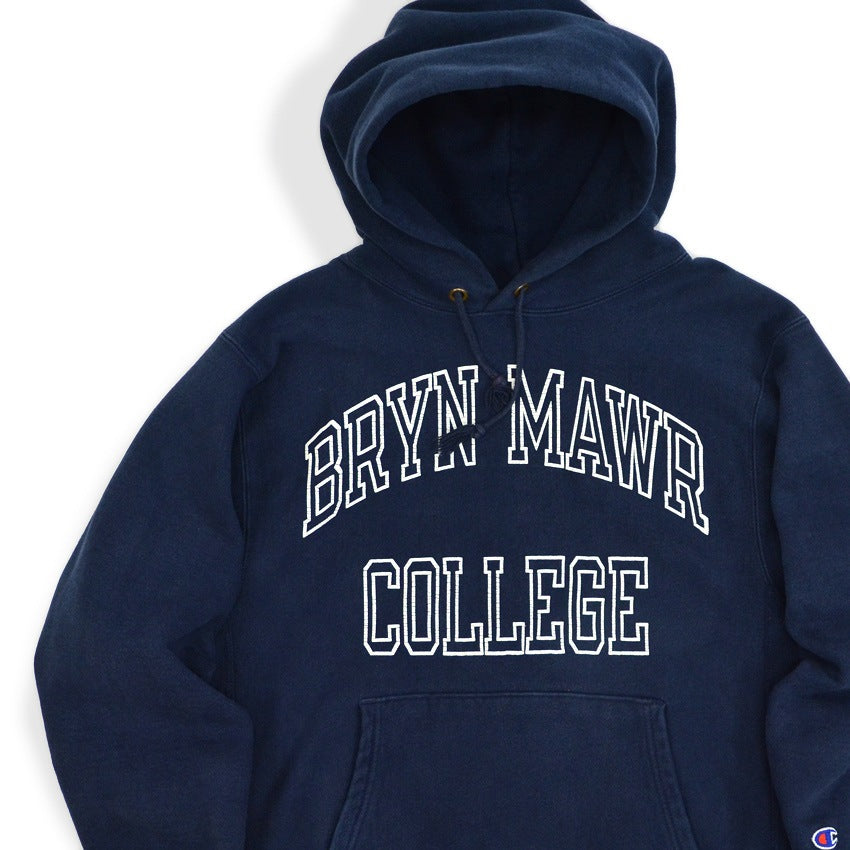 1990's CHAMPION REVERSE WEAVE PARKA NAVY ... L
