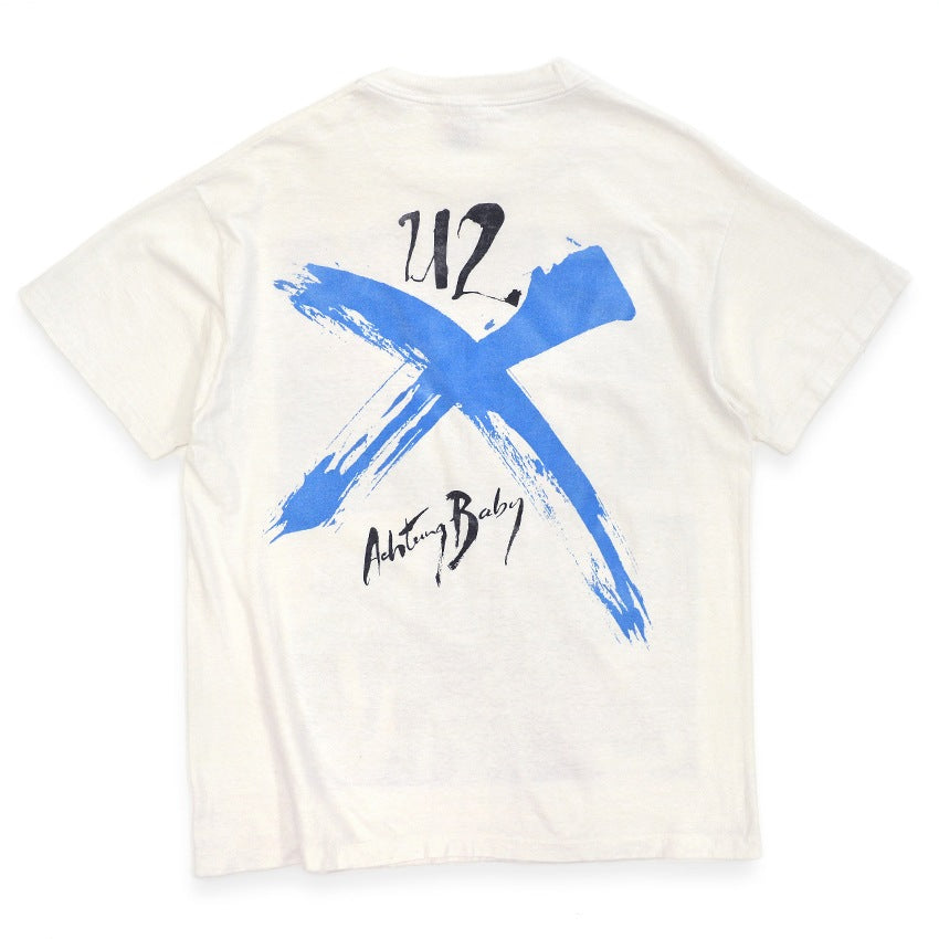 1990's Hanes U2 Achtung Baby T-Shirt ... L