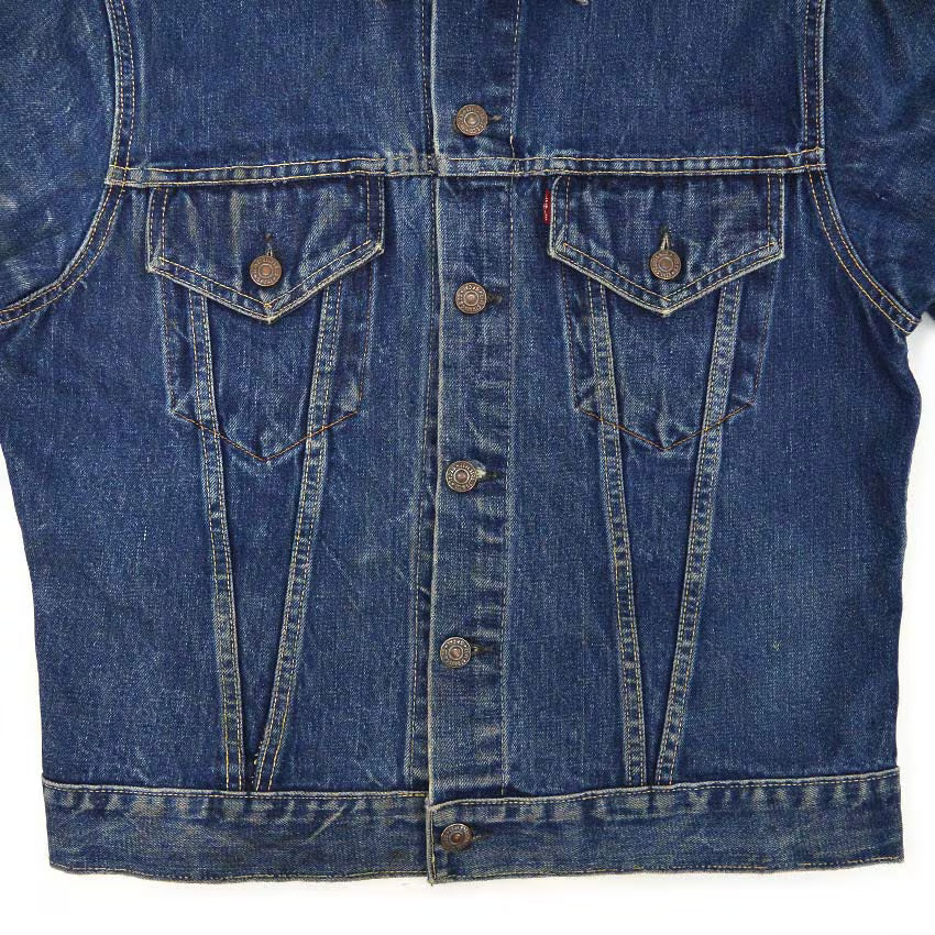 1960's LEVI'S 557 DENIM JACKET ... Fits like 40