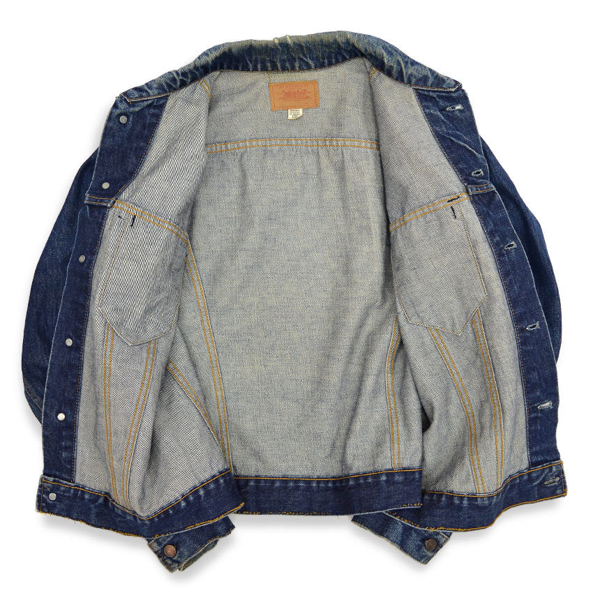 1960's LEVI'S 70505 BIG-E DENIM JACKET ... Fits like 46