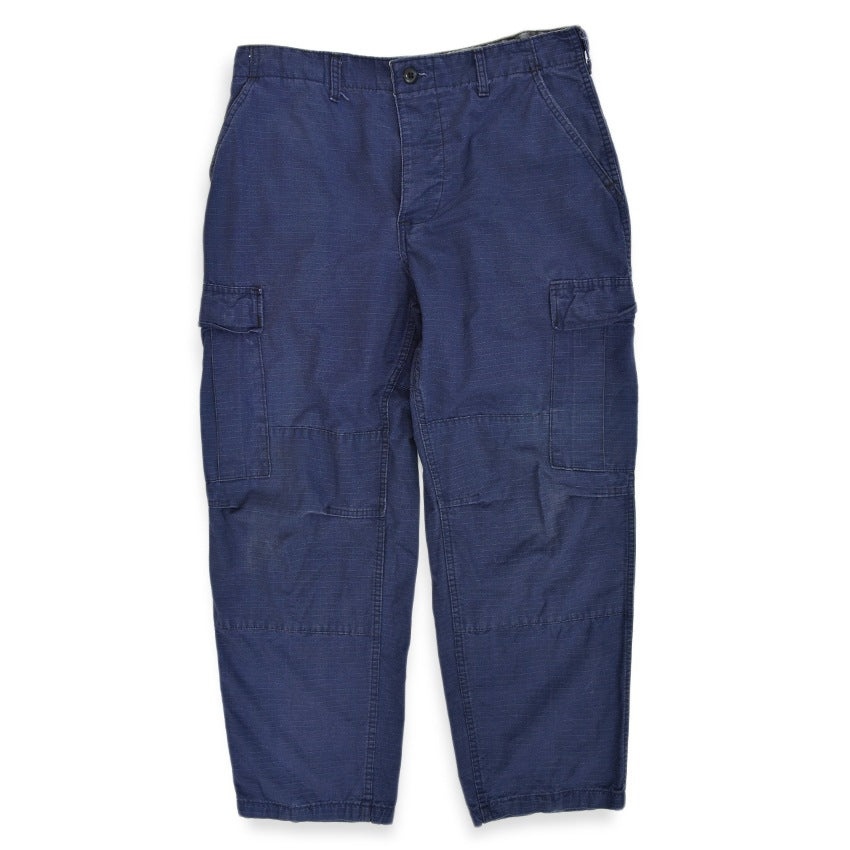 1980's CAMO Distributors Jungle Fatigue Pants Navy... MS