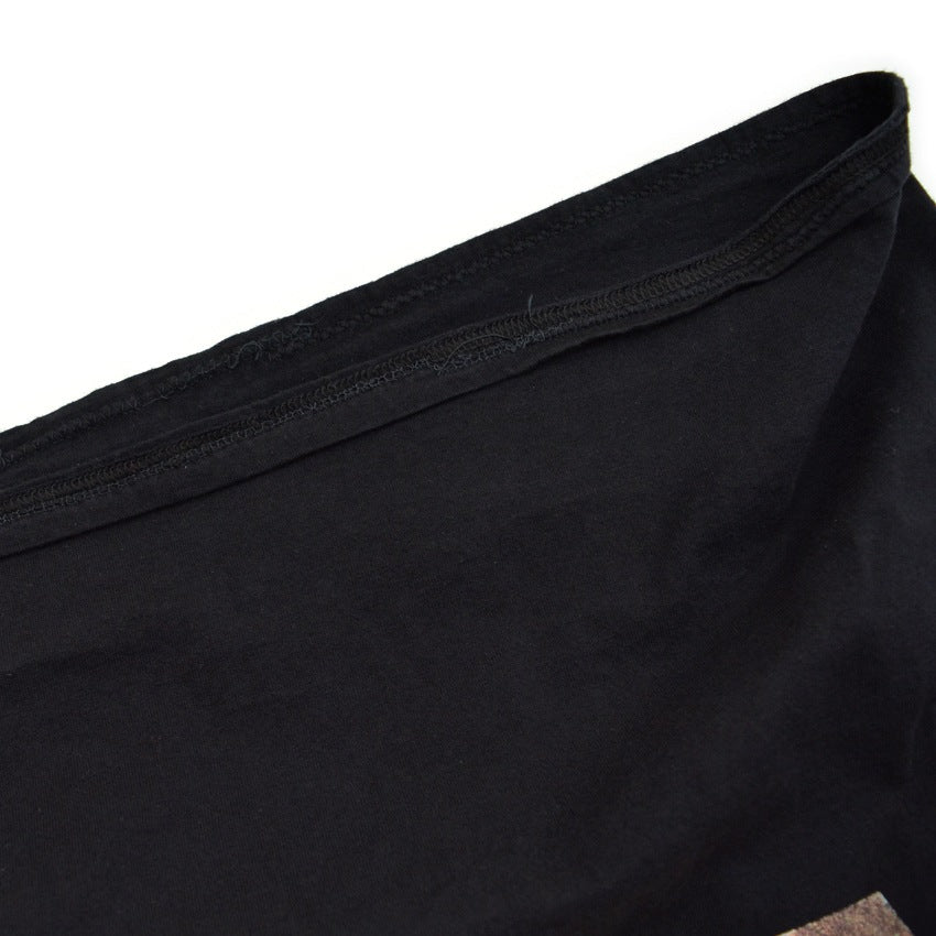 ~2000s PMA Renoir Girl with Red Pleated Collar T-SHIRT Made in USA ... L