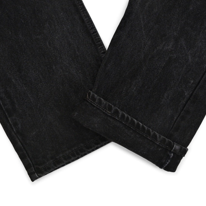 1990's Levi's 505 BLACK DENIM PANTS... W33 L32