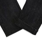 1990's Levi's 505 BLACK DENIM PANTS... W33 L32