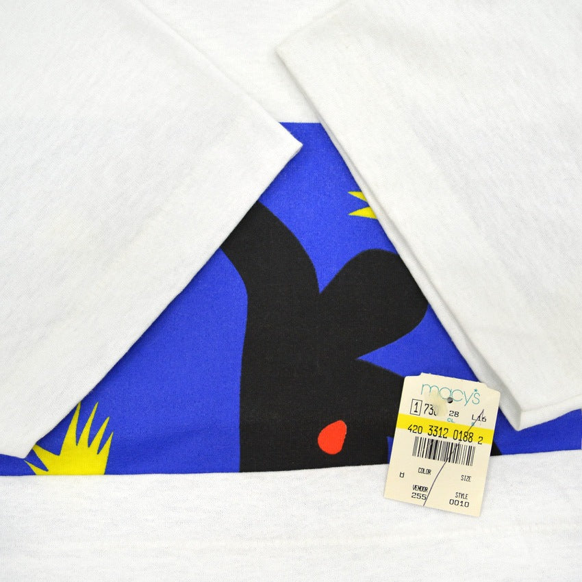 1990s Deadstock Masterpiece Tee Henri Matisse Jazz T-shirt ... L