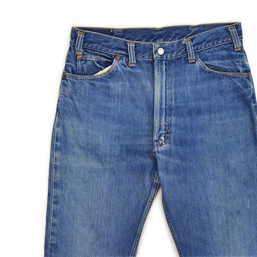 1960's~ Penney's RANCHCRAFT DENIM PANTS Both ears... W31 L32