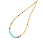 SANTO DOMINGO TURQUOISE & SHELL NECKLACE... NEW