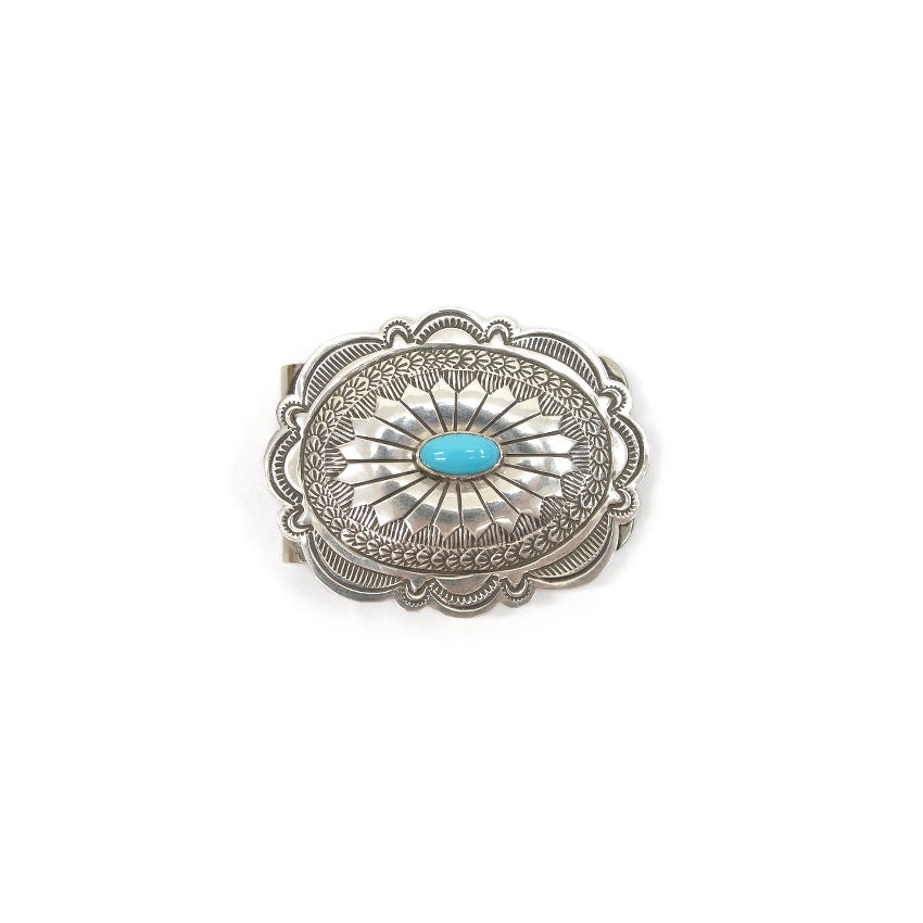 NAVAJO STUMP WORK MONEY CLIP... NEW