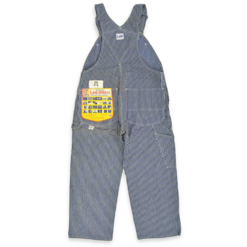 〜1960's DEADSTOCK Lee 98SB HICKORY STRIPE OVERALL ... W36 L29