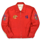 1960s VIETNAM SOUVENIR JACKET (Vietnamese souvenir jacket) Red...