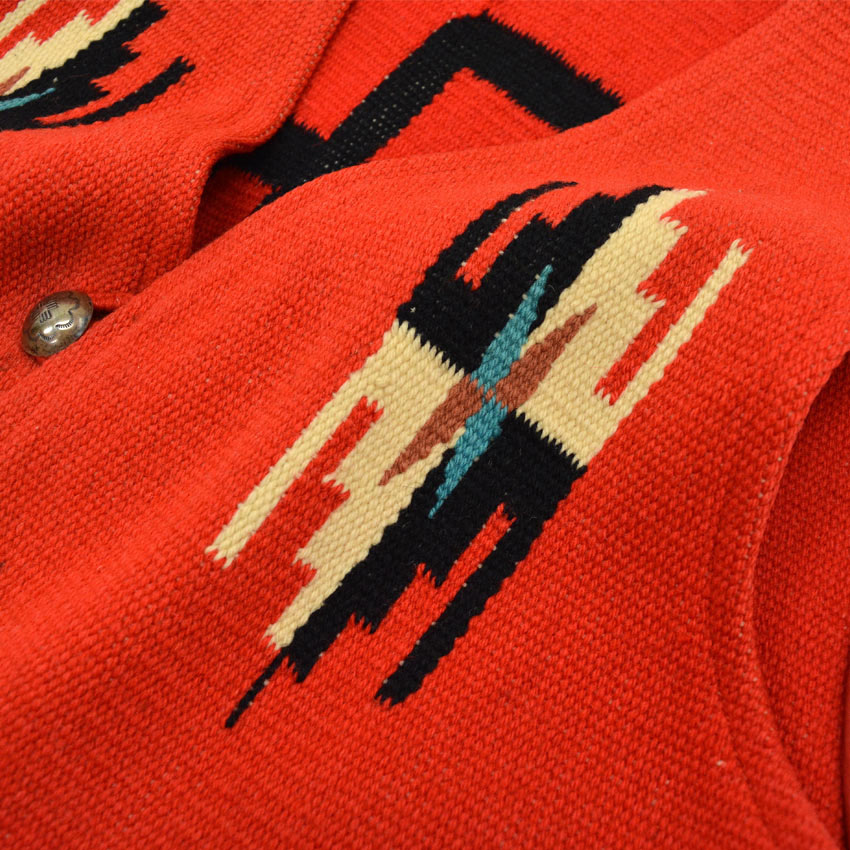 〜1960's ORTEGA'S HAND WOVEN CHIMAYO VEST ...