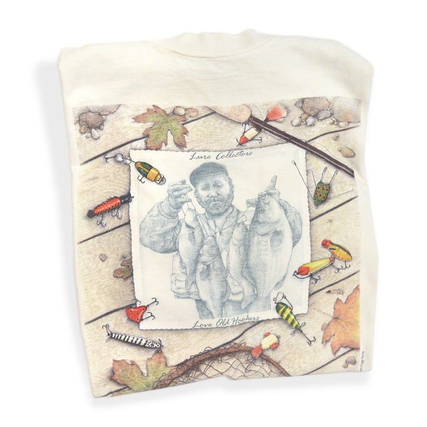1990's ONEITA LURE COLLECTORS T-SHIRT ... XL