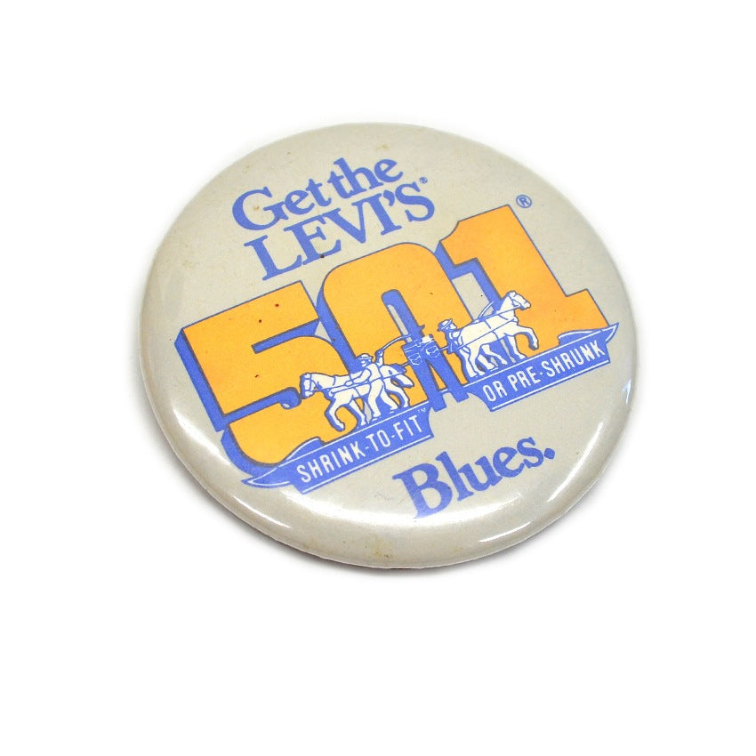 1980's LEVI'S ADVERTISING PINBACK...