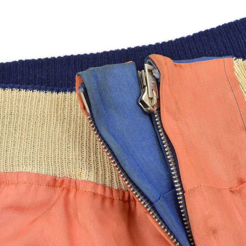 ~1950s JAPAN SOUVENIR JACKET Sukajan (Japanese souvenir jacket) with tiger face and CFS zipper...