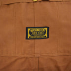 1960's~ DEADSTOCK WASHINGTON DEE CEE BROWN DUCK OVERALL...W42 L32