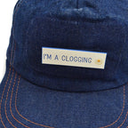 1980s ~ I'M A CLOGGING Disruptor DENIM CAP ... ONE SIZE