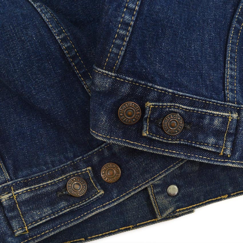 1960's LEVI'S 557XX CUT OFF DENIM VEST... 40