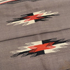 OLD CHIMAYO HAND WOVEN RUG... 112cm×51cm