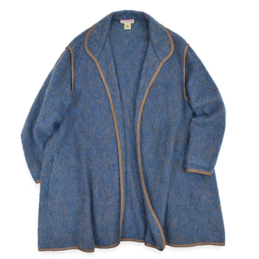 1970's~ BRIGITTE FREED 100% MOHAIR COAT MADE IN NEW YORK ... S