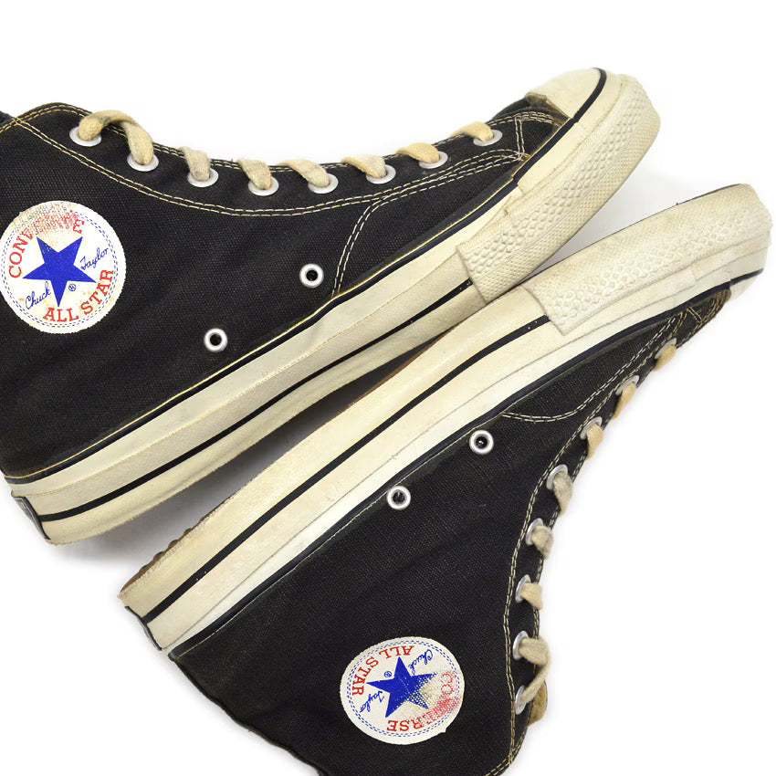 1960's CONVERSE CHUCK TAYLOR HI BLACK 三ツ星  ... 10 1/2
