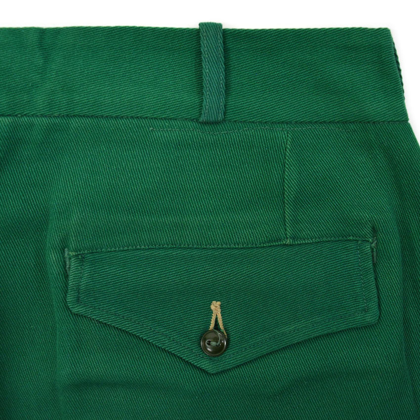 1940's〜 T.S.LANKFORD&SONS PHILLIP66 GREEN COTTON TWILL BREECHES PANTS ... W34