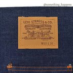 1970's~ DEADSTOCK Levi's ADVERTISING DENIM BINDER...