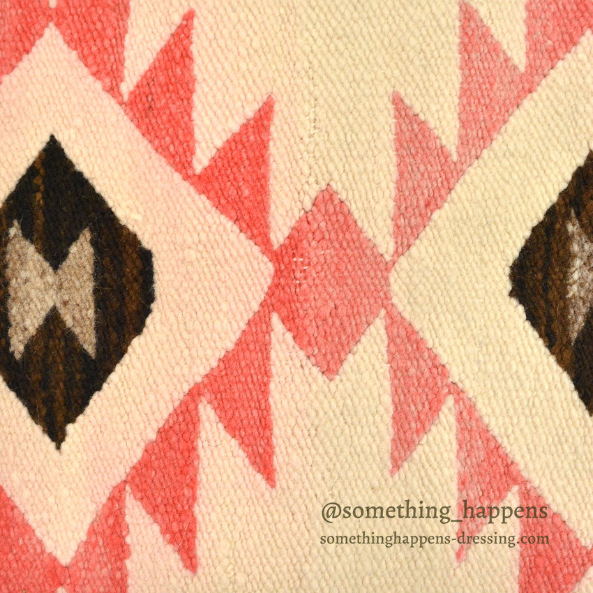 c.1940's NAVAJO RUG DIAMONDS PATTERN...92cm×40cm