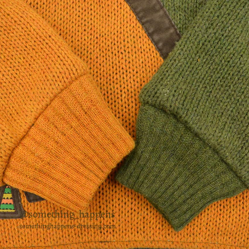 1960's〜 SKUA BY ROBERT LEWIS WOOL SWEATER WITH ZIPPER ... 40