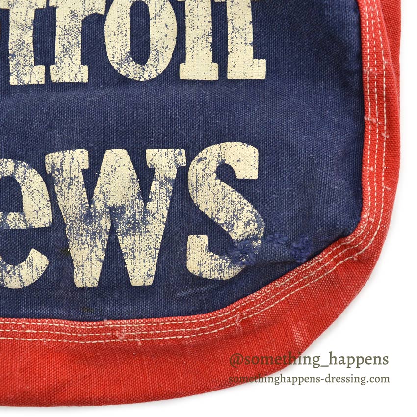 1960's〜 The Detroit News NEWS PAPER BAG 2 ... SMALL