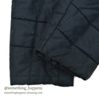 1950's SHANHOUSE BLACK QUILTING TOGGLE COAT... 42