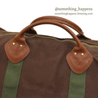 1980's DEADSTOCK L.L.BEAN DUFFLE BAG WITH ORIGINAL STRAP ...
