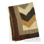 c.1940's NAVAJO RUG ZIGZAG LIGHTNING PATTERN... 163cm×110cm