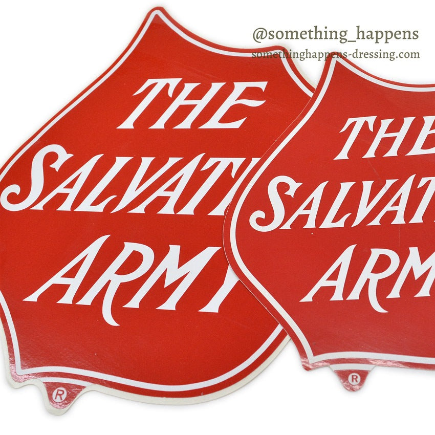 OLD THE SALVATION ARMY DECAL SHILD STICKER (Set of 2) ...