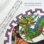 1990's HANES イエス AMERICAN KUNG-JITSU T-SHIRT ... L
