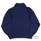 1950's〜 CHAMPION HALF-ZIP SWEAT SHIRT NAVY ... M
