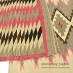 c.1940's NAVAJO RUG ZIGZAG PATTERN ... 159cm×97cm