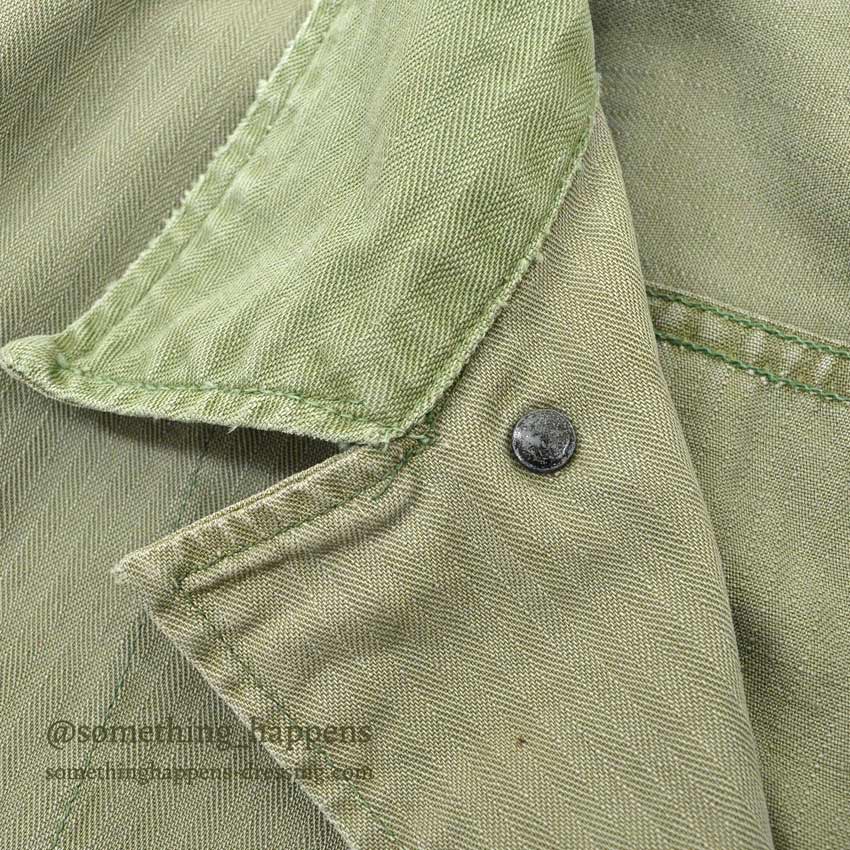 1940's U.S.NAVY WW2 HERRINGBONE TWILL JACKET ... 36