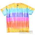 1990's SCREEN STARS BEST BORDER TIE DYE T-SHIRT ... XL