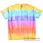 1990's SCREEN STARS BEST BORDER TIE DYE T-SHIRT ... XL