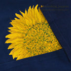 1990's HANES ひまわり FLOWER ART PRINT T-SHIRT ... XL