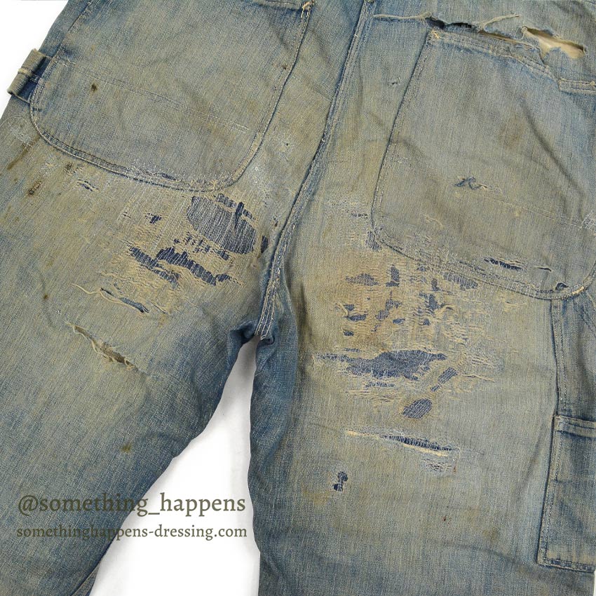 1940's SUPER BIGMAC DENIM OVERALL AS IS ... W38/L26