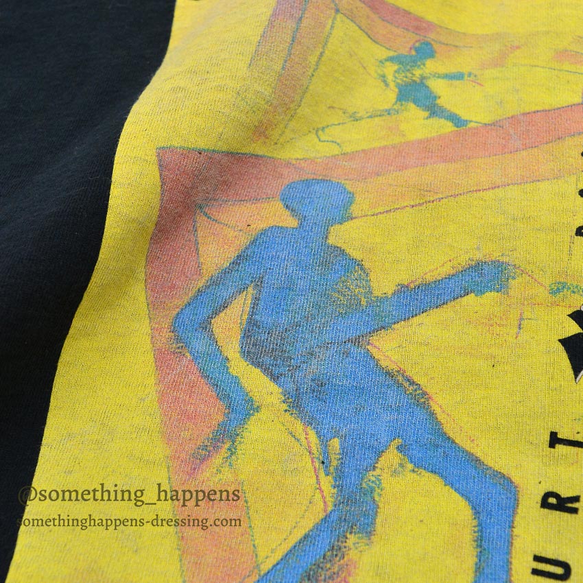 1990's FRANKFURT BOOK FAIR ART PRINT T-SHIRT ... XL