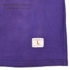 1960's CHAMPION FOOTBALL T-SHIRT PURPLE ... L