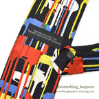 THE ART INSTITUTE OF CHICAGO ABSTRACT PAINT STYLE PRINT TIE ...