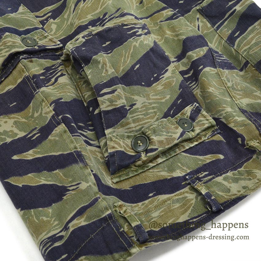 1960's~ VIETNAM TIGER STRIPE PANTS...